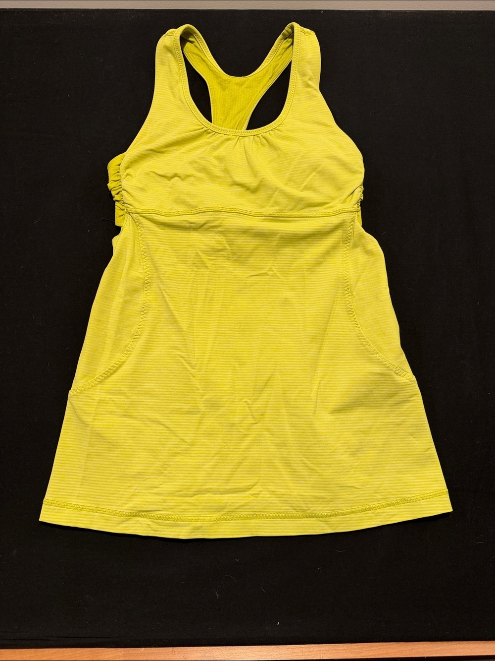 Lululemon turbo tank split pea Racerback Tank Top